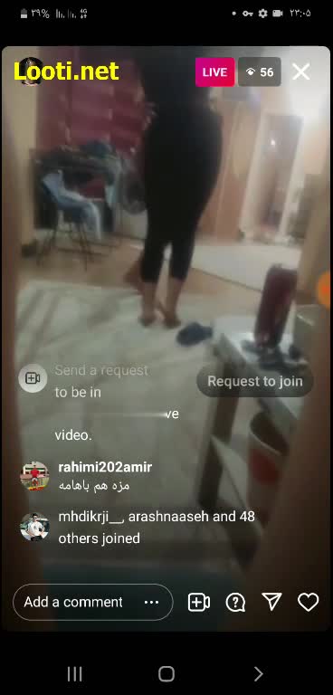 لایو لختی دورهمی دخترای ایرانی.mp4 - تماشای آنلاین در بکن تو